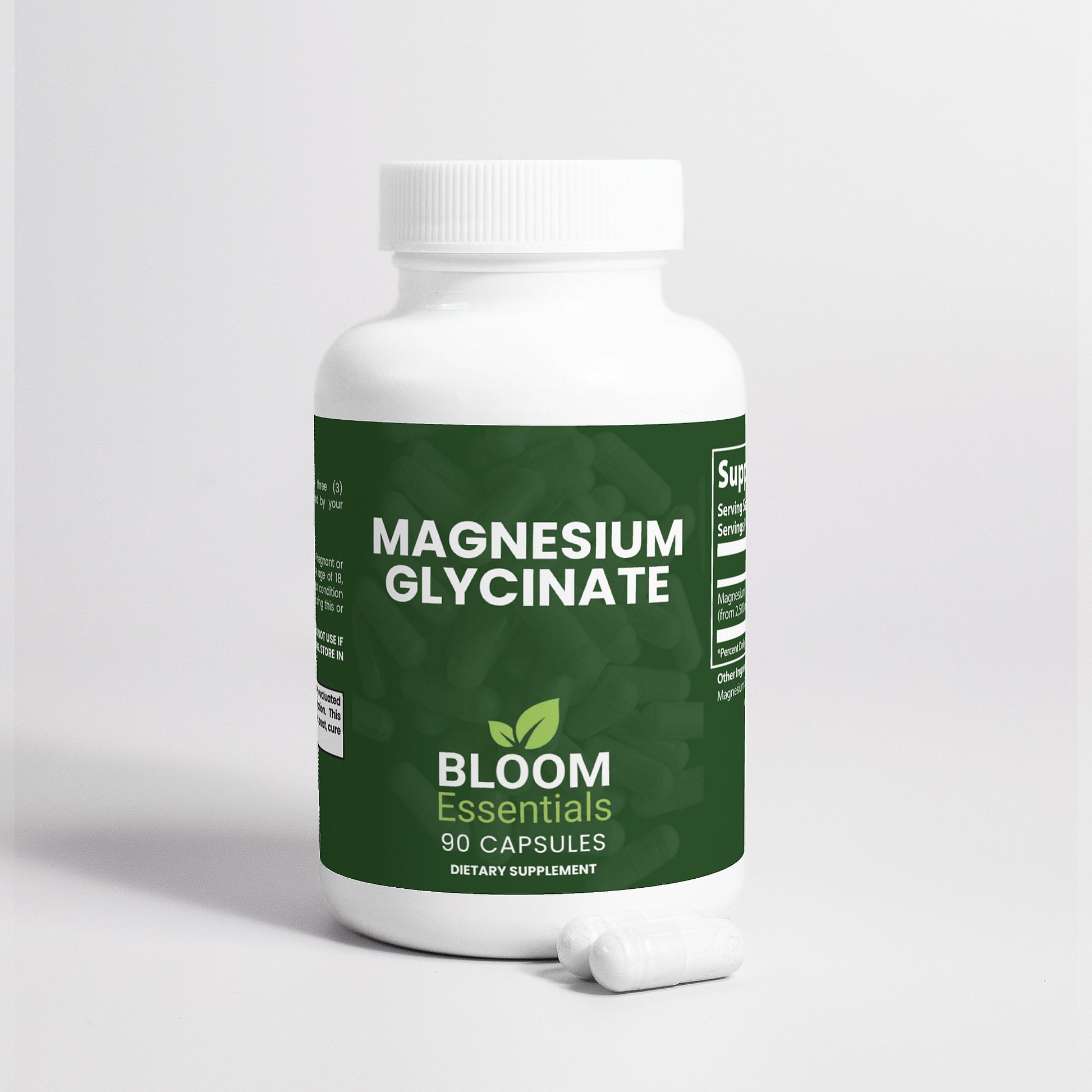 Magnesium Glycinate Supplement | Calm, Sleep & Muscle Support