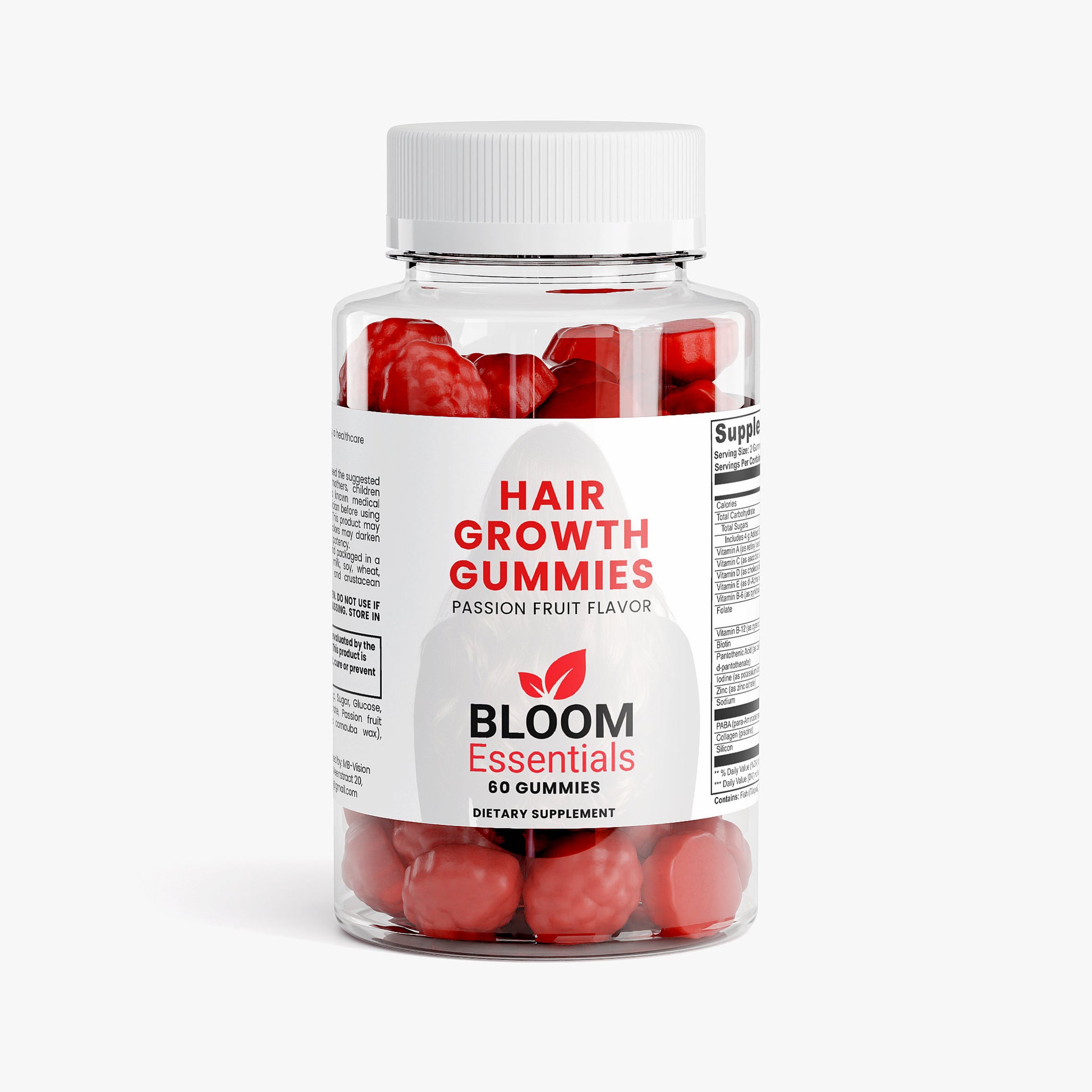 Hair Growth Gummies | Biotin Hair, Skin & Nails Support