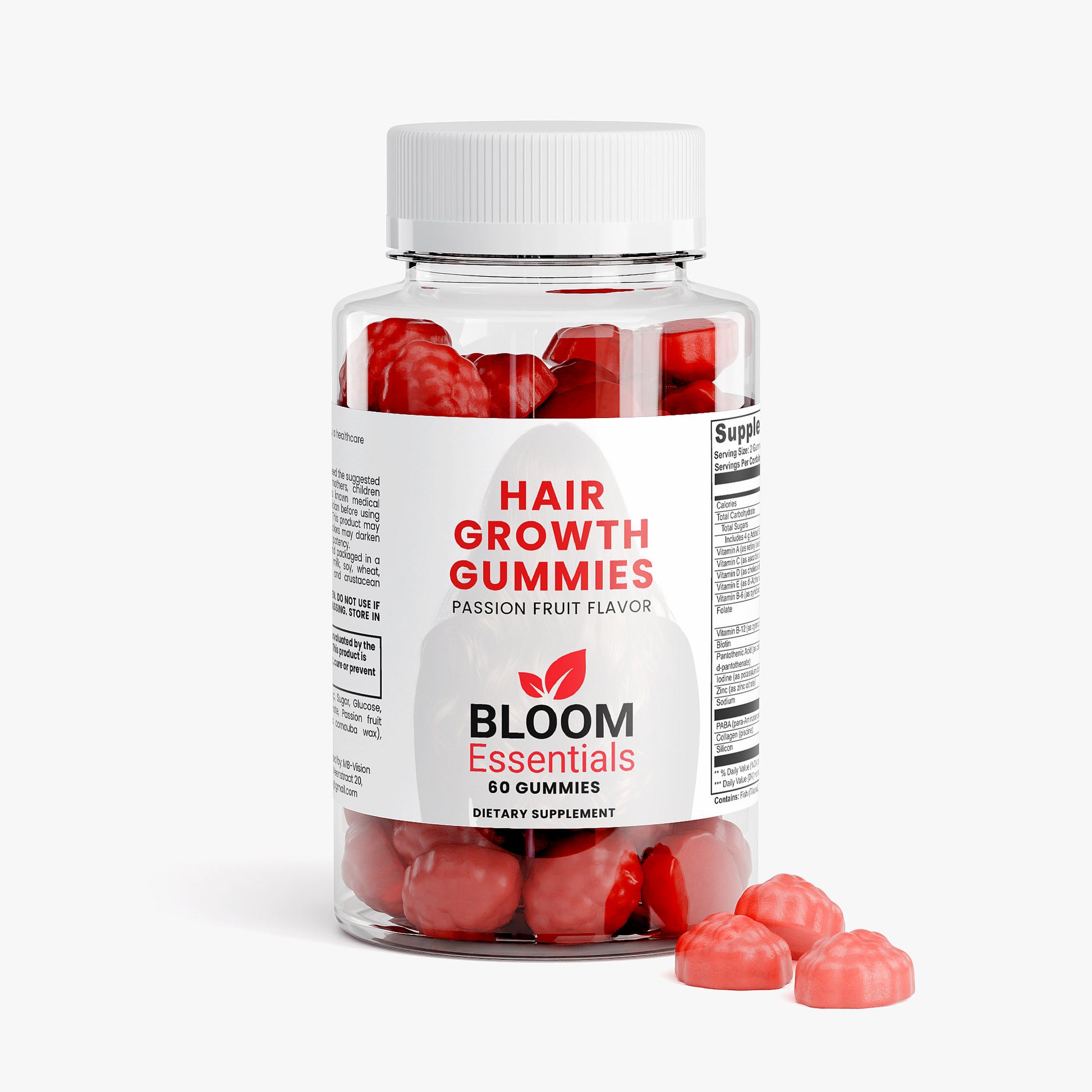 Hair Growth Gummies | Biotin Hair, Skin & Nails Support