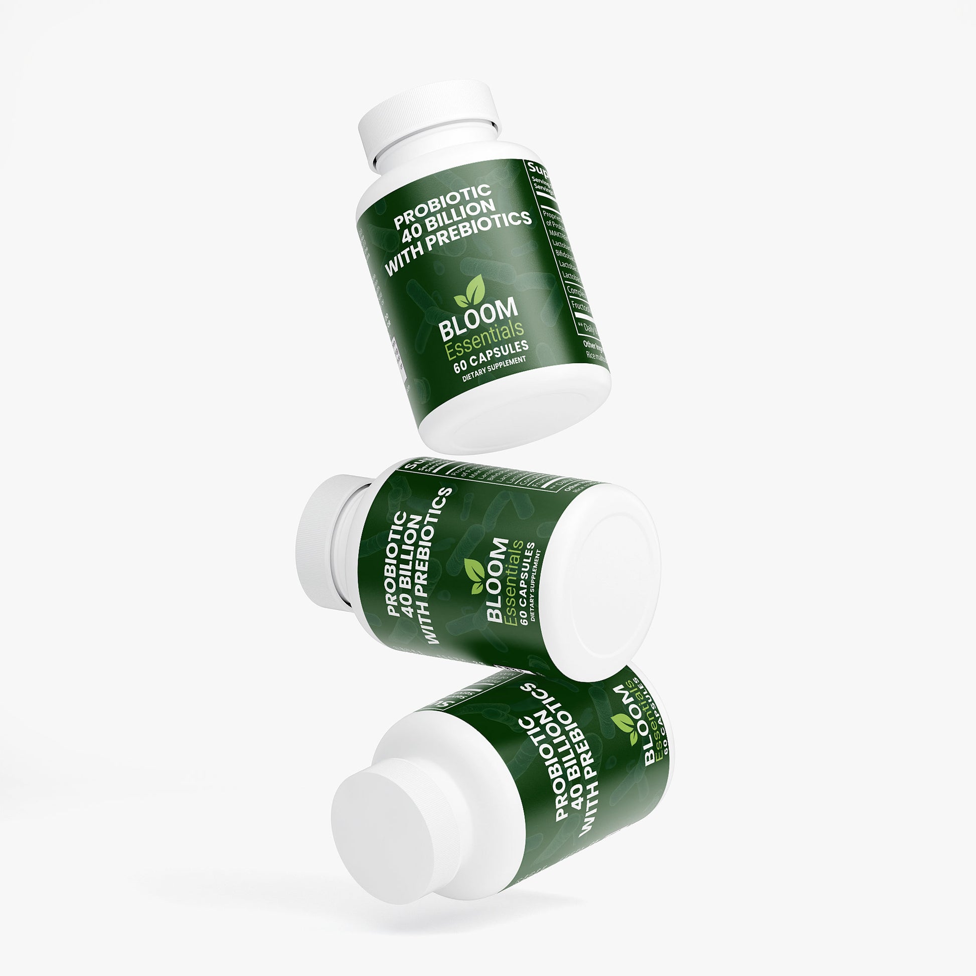Probiotic Supplement | 40 Billion CFU with Prebiotics