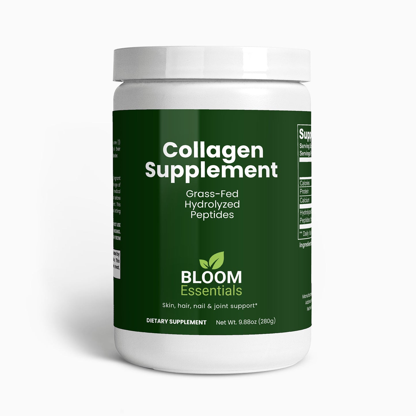 Collagen Supplement | Grass-Fed Hydrolyzed Peptides for Skin & Joints