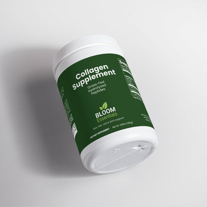 Collagen Supplement | Grass-Fed Hydrolyzed Peptides for Skin & Joints