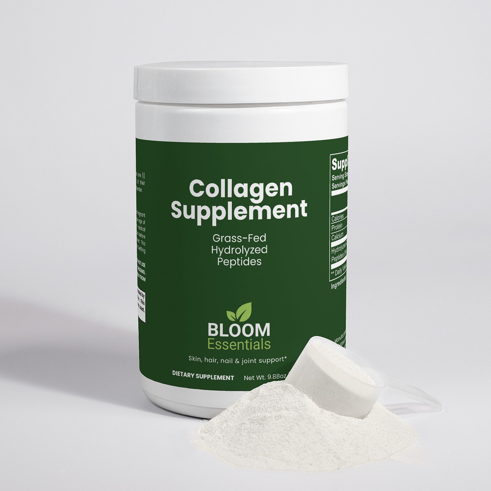 Collagen Supplement | Grass-Fed Hydrolyzed Peptides for Skin & Joints