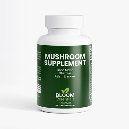 Mushroom Supplement | Lions Mane, Reishi & Shiitake Boost