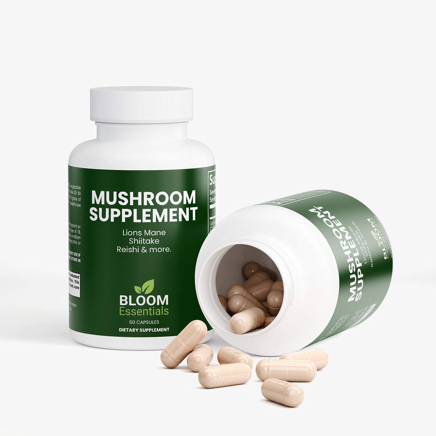 Mushroom Supplement | Lions Mane, Reishi & Shiitake Boost