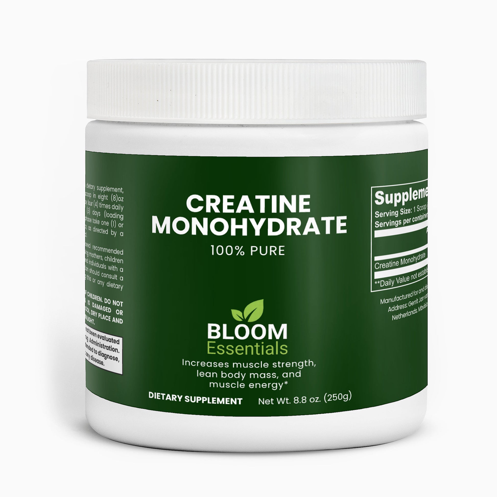 Creatine Monohydrate Supplement | Muscle & Performance Boost