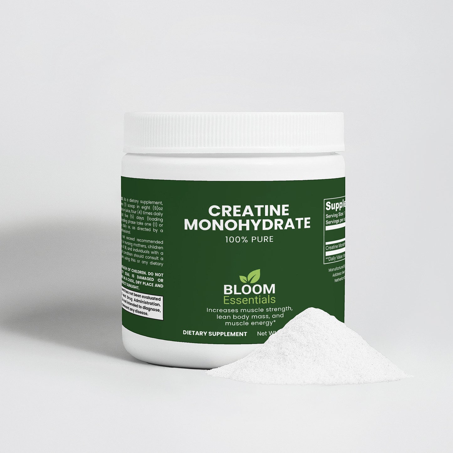 Creatine Monohydrate Supplement | Muscle & Performance Boost