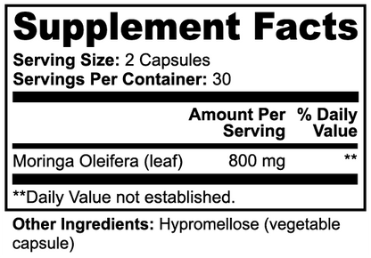 Pure Moringa | Moringa Oleifera Daily Nutrition Supplement