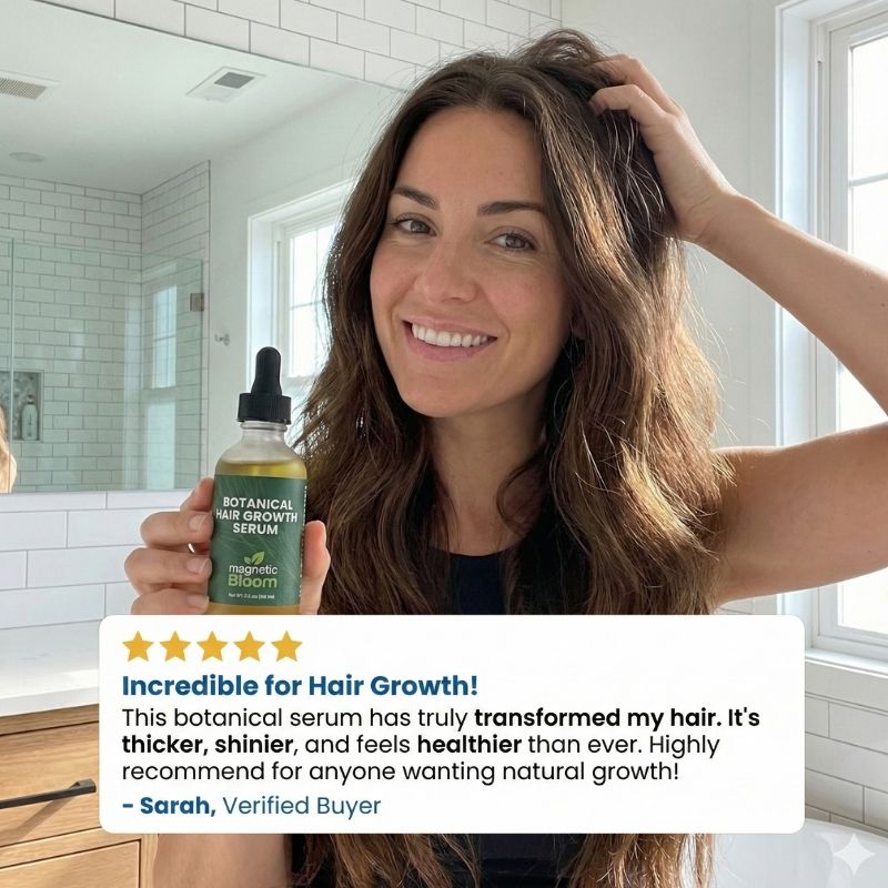 Botanical Hair Growth Serum | Natural Scalp & Hair Support