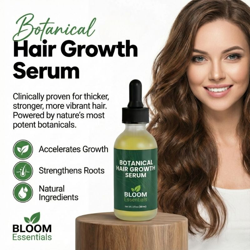 Botanical Hair Growth Serum | Natural Scalp & Hair Support