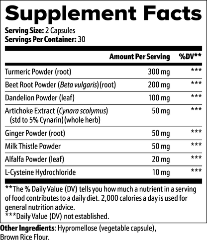 Liver Supplement | Natural Liver Support & Detox